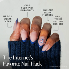 Arizona Wildcats Press-On Nail Set