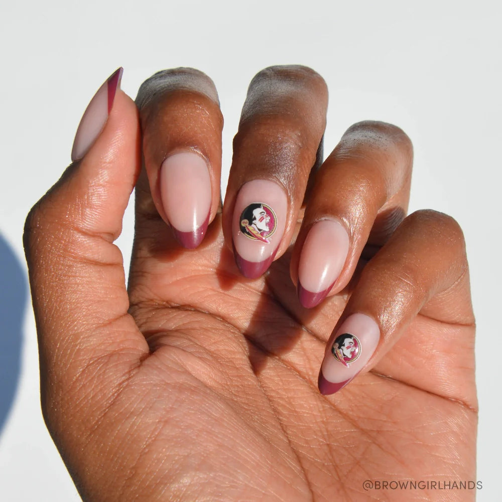 Florida State Seminoles Press-On Nail Set